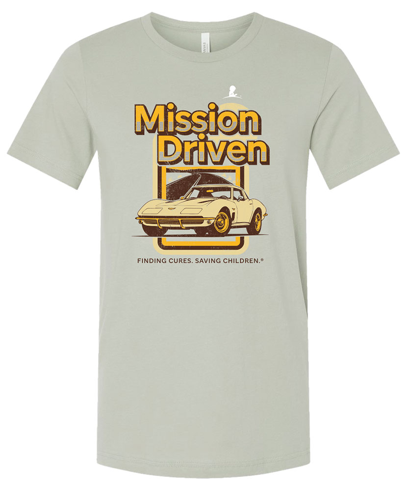 St. Jude Retro Mission Driven Sportscar T-Shirt